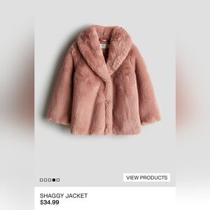 H&M kids pink jacket